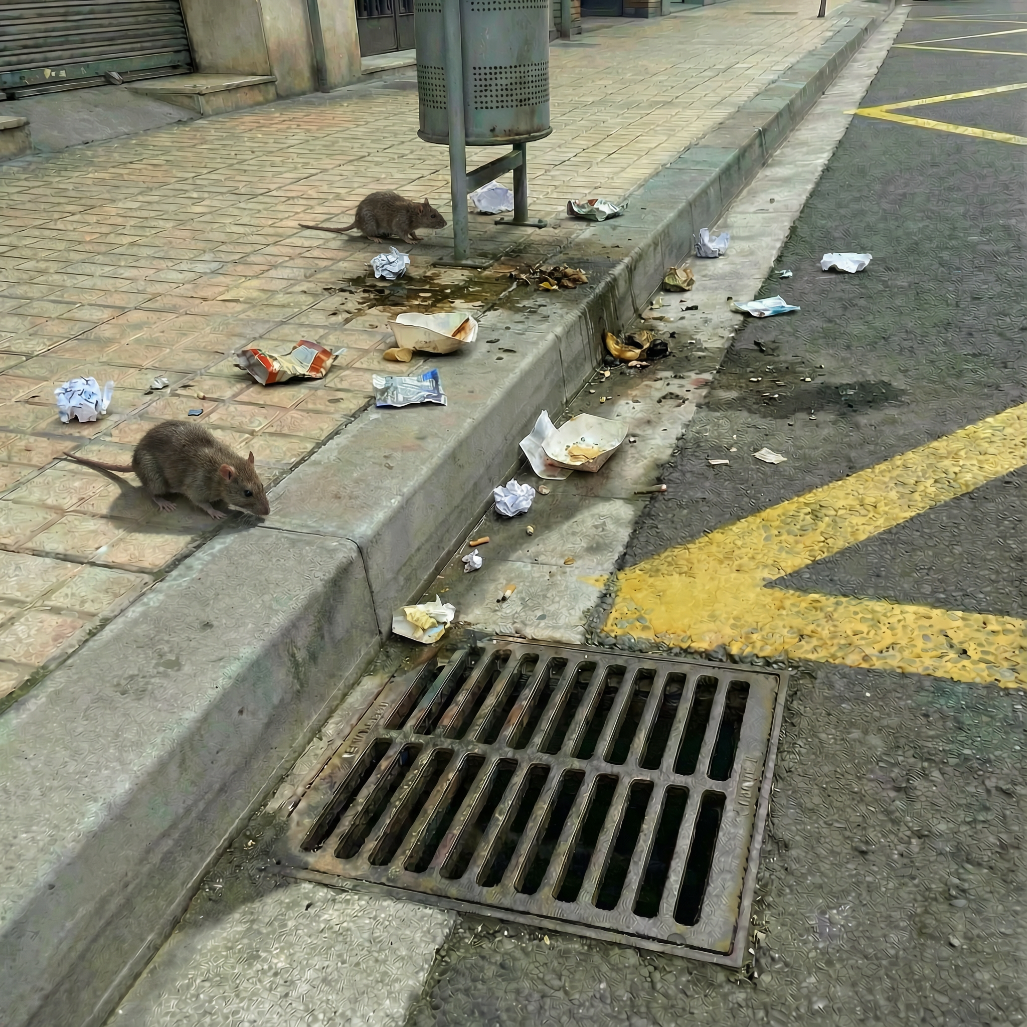 Bordillo tradicional sin protección